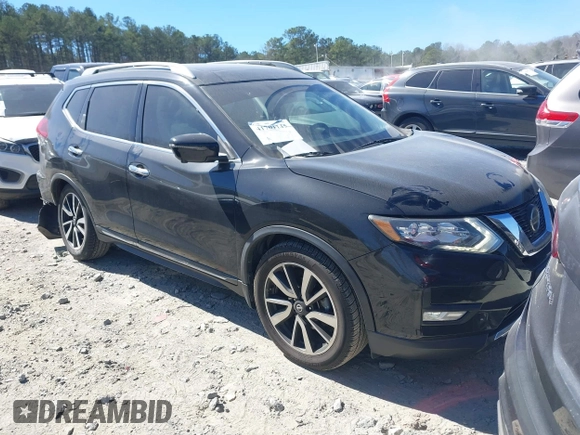 2019 Nissan Rogue SL with VIN 5N1AT2MT6KC706074, listed as a IAAI auction lot 41701145 with 70,116 mi miles and . Bid and sale history available at DreamBid. Image 1.