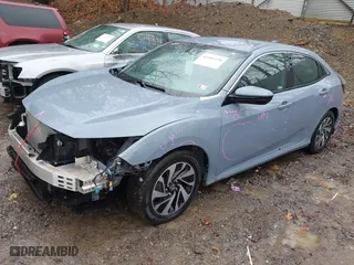 2018 Honda Civic Hatchback LX with VIN SHHFK7H2XJU421311, listed as a IAAI auction lot 41685190 with 81,187 mi miles. Bid and sale history available at carsss.com. Image 23.