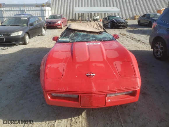 1986 Chevrolet Corvette with VIN 1G1YY678XG5901747, listed as a Copart auction lot 78588334 with 0 mi miles and Salvage Title. Bid and sale history available at carsss.com. Image 5.