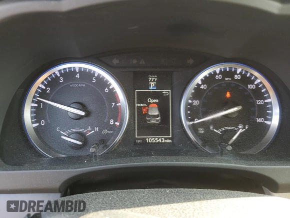 2015 Toyota Highlander Limited with VIN 5TDDKRFH5FS151919, listed as a Copart auction lot 59583645 with 105,543 mi miles and Salvage title. Bid and sale history available at DreamBid. Image 9.