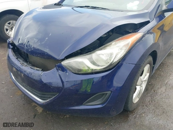 2011 Hyundai Elantra GLS PZEV with VIN 5NPDH4AE3BH056712, listed as a IAAI auction lot 41914369 with 144,513 mi miles. Bid and sale history available at carsss.com. Image 6.