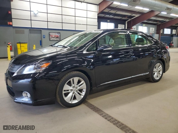 2011 Lexus HS 250h with VIN JTHBB1BA4B2045088, listed as a Copart auction lot 49124525 with NaN miles and Clean Title. Bid and sale history available at carsss.com. Image 1.
