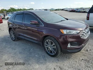 2020 Ford Edge Titanium z VIN 2FMPK4K92LBB03060, wystawiony jako Copart lot #56660685 z przebiegiem 66 342 mil mil oraz Szkoda całkowita • Salvage title. Historia ofert i sprzedaży dostępna na DreamBid. Obrazek 4.
