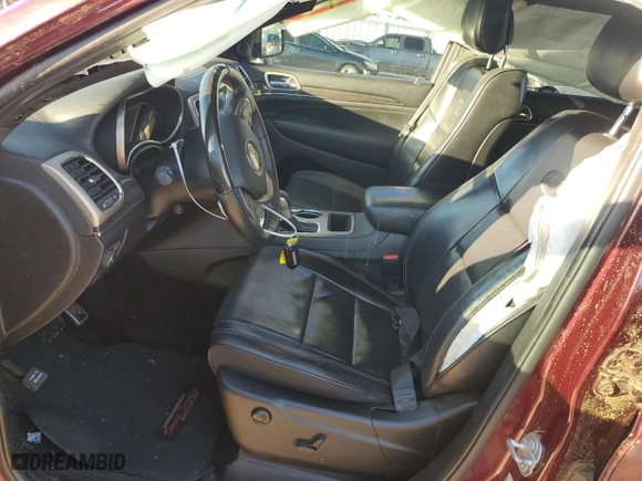 2017 Jeep Grand Cherokee Overland with VIN 1C4RJECG2HC868313, listed as a Copart auction lot 79510394 with 111,624 mi miles and Salvage Title. Bid and sale history available at carsss.com. Image 7.