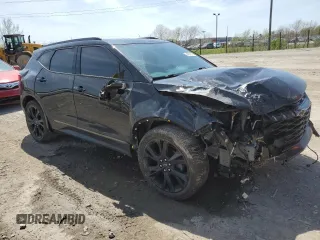 2019 Chevrolet Blazer RS with VIN 3GNKBJRS7KS634910, listed as a Copart auction lot 54093715 with 168,518 mi miles and Salvage title. Bid and sale history available at DreamBid. Image 4.