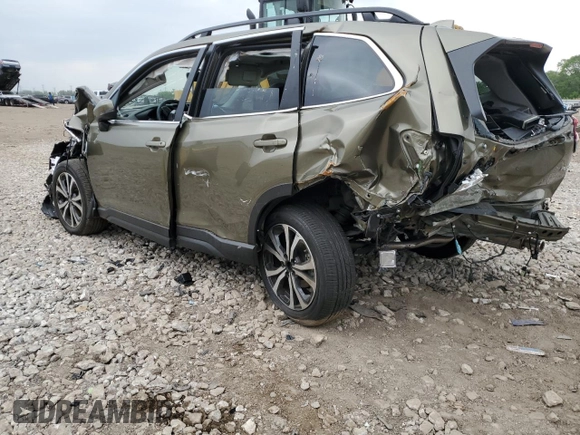 2023 Subaru Forester Limited with VIN JF2SKAPC4PH408779, listed as a Copart auction lot 59618705 with 10,385 mi miles and Salvage title. Bid and sale history available at DreamBid. Image 2.