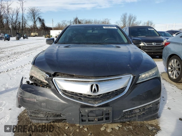 2015 Acura TLX V6 with VIN 19UUB2F34FA014979, listed as a Copart auction lot 88884075 with 86,298 mi miles and Salvage Title. Bid and sale history available at carsss.com. Image 5.