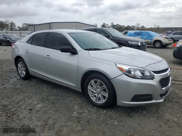 2015 Chevrolet Malibu LS with VIN 1G11B5SL8FF249440, listed as a Copart auction lot 78795914 with 183,991 mi miles and Salvage Title. Bid and sale history available at carsss.com. Image 4.
