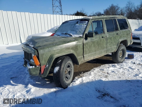 1996 Jeep Cherokee Sport with VIN 1J4FJ68SXTL316180, listed as a Copart auction lot 89080095 with 199,898 mi miles and Salvage Title. Bid and sale history available at carsss.com. Image 1.
