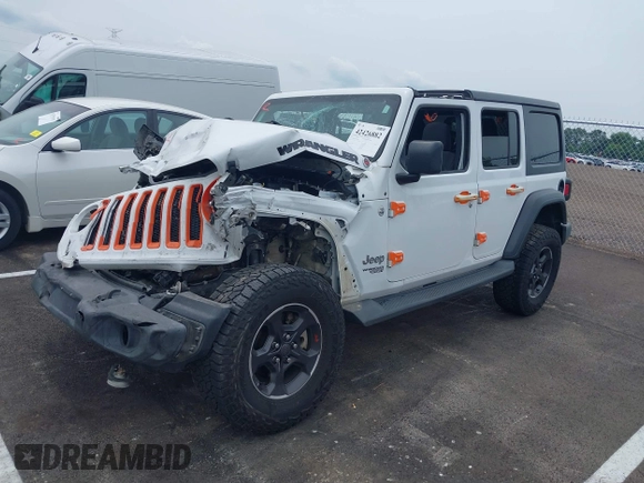 2021 Jeep Wrangler Unlimited Sport S z VIN 1C4HJXDN1MW648061, wystawiony jako IAAI lot #42426882 z przebiegiem 99 008 mil mil oraz . Historia ofert i sprzedaży dostępna na DreamBid. Obrazek 16.