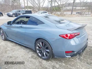 2021 Infiniti Q60 Red Sport 400 with VIN JN1FV7LKXMM530401, listed as a IAAI auction lot 41409153 with 31,247 mi miles and . Bid and sale history available at DreamBid. Image 14.