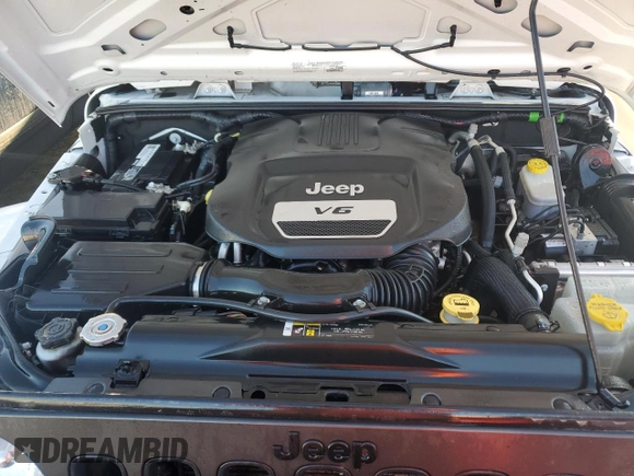 2018 Jeep Wrangler JK Unlimited Freedom Edition with VIN 1C4BJWDG2JL805031, listed as a Copart auction lot 73987524 with 0 mi miles and Non Repairable. Bid and sale history available at carsss.com. Image 12.