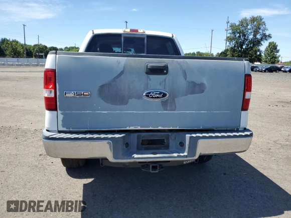2004 Ford F-150 XLT with VIN 1FTRW14W44KB80961, listed as a Copart auction lot 58546585 with 843,055 mi miles and Salvage title. Bid and sale history available at DreamBid. Image 6.