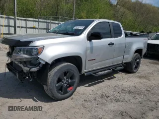 2019 Chevrolet Colorado 4WD LT with VIN 1GCHTCEN4K1318510, listed as a Copart auction lot 53285325 with 41,406 mi miles and Salvage title. Bid and sale history available at DreamBid. Image 1.
