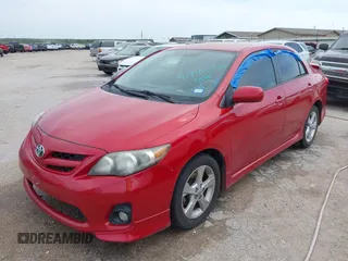 2013 Toyota Corolla L with VIN 5YFBU4EE0DP099973, listed as a IAAI auction lot 41940516 with 95,439 mi miles. Bid and sale history available at carsss.com. Image 2.