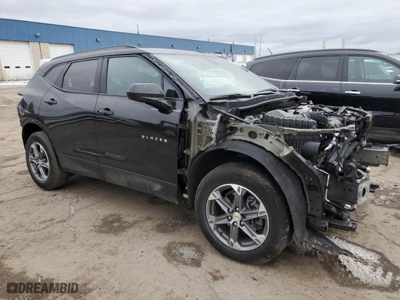 2024 Chevrolet Blazer LT with VIN 3GNKBCR40RS156434, listed as a Copart auction lot 87369544 with 0 mi miles and Non Repairable. Bid and sale history available at carsss.com. Image 4.