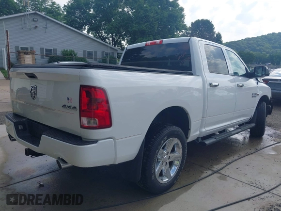 2016 Ram 1500 Tradesman with VIN 3C6RR7KT9GG316216, listed as a IAAI auction lot 42462806 with 55,638 mi miles and . Bid and sale history available at DreamBid. Image 4.
