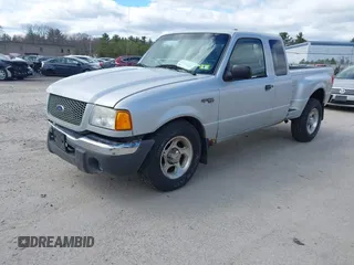 2001 Ford Ranger XL Fleet with VIN 1FTZR15E61TA83280, listed as a IAAI auction lot 42050223 with 216,957 mi miles. Bid and sale history available at carsss.com. Image 2.