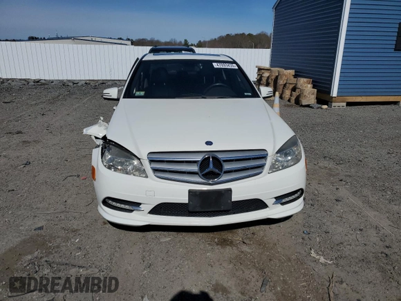 2011 Mercedes-Benz C 300 Sport with VIN WDDGF8BB8BR185395, listed as a Copart auction lot 47093435 with 137,621 mi miles and Clean title. Bid and sale history available at DreamBid. Image 5.