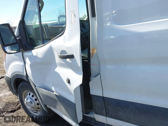 2023 Ford Transit Cargo with VIN 1FTBR2X84PKB37947, listed as a IAAI auction lot 41750849 with 58,114 mi miles and . Bid and sale history available at DreamBid. Image 14.