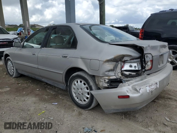 1997 Honda Accord EX with VIN 1HGCD566XVA201031, listed as a Copart auction lot 44755585 with 134,966 mi miles and Salvage Title. Bid and sale history available at carsss.com. Image 2.