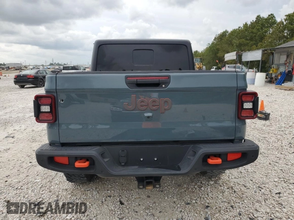 2024 Jeep Gladiator Mojave X с VIN 1C6JJTEGXRL115913, выставлен на аукционе Copart как лот 54733725 с пробегом 14 432 миль миль и Списание • Salvage title. История ставок и продаж доступна на DreamBid. Изображение 6.