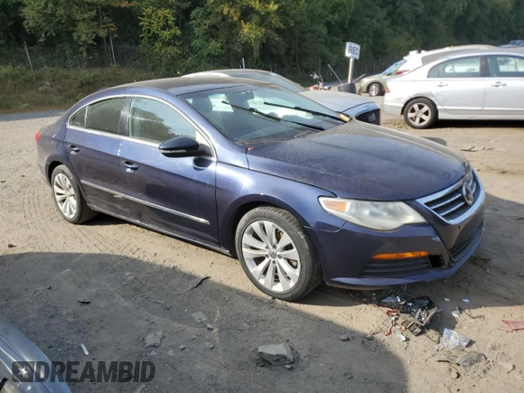 2012 Volkswagen CC Sport with VIN WVWMN7AN9CE501126, listed as a Copart auction lot 72253594 with 88,838 mi miles and Clean Title. Bid and sale history available at carsss.com. Image 4.