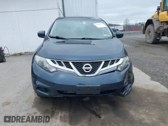 2013 Nissan Murano SV with VIN JN8AZ1MW2DW318272, listed as a IAAI auction lot 41813800 with 90,744 mi miles. Bid and sale history available at carsss.com. Image 12.