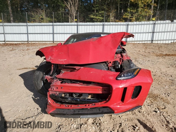 2015 Jaguar F-Type R z VIN SAJWA6DA3FMK17901, wystawiony jako Copart lot #78540084 z przebiegiem Nie podano mil oraz Szkody całkowita. Historia ofert i sprzedaży dostępna na DreamBid. Obrazek 5.
