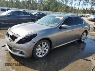 2012 Infiniti G37 Sedan Journey with VIN JN1CV6AP5CM624647, listed as a Copart auction lot 46801245 with 239,157 mi miles and Salvage Title. Bid and sale history available at carsss.com. Image 1.