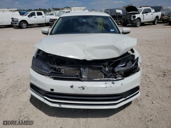2017 Volkswagen Jetta 1.4T S with VIN 3VW167AJXHM324338, listed as a Copart auction lot 53251135 with 161,766 mi miles and Salvage Title. Bid and sale history available at carsss.com. Image 5.