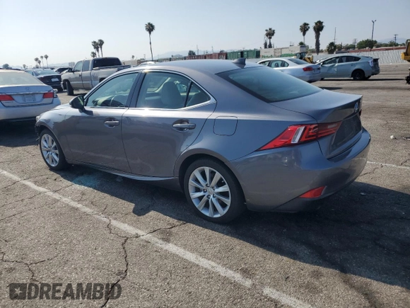 2014 Lexus IS 250 with VIN JTHBF1D23E5023743, listed as a Copart auction lot 59330575 with 70,866 mi miles and Salvage title. Bid and sale history available at DreamBid. Image 2.
