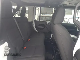 2021 Jeep Wrangler Unlimited Willys with VIN 1C4HJXDN9MW509795, listed as a Copart auction lot 51667375 with 53,473 mi miles and Salvage Title. Bid and sale history available at DreamBid. Image 10.