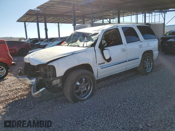 2005 GMC Yukon SLT with VIN 1GKEK13T75J139804, listed as a Copart auction lot 47307455 with 261,688 mi miles and Non Repairable. Bid and sale history available at carsss.com. Image 1.