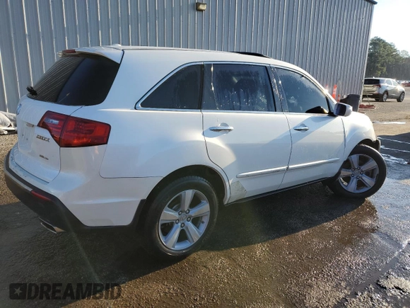 2011 Acura MDX Tech Pkg with VIN 2HNYD2H60BH517304, listed as a Copart auction lot 45203925 with 202,203 mi miles and Salvage Title. Bid and sale history available at carsss.com. Image 3.