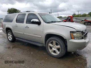 2008 Chevrolet Suburban LTZ with VIN 3GNFK16398G150750, listed as a Copart auction lot 70668964 with 281,440 mi miles and Salvage Title. Bid and sale history available at carsss.com. Image 4.