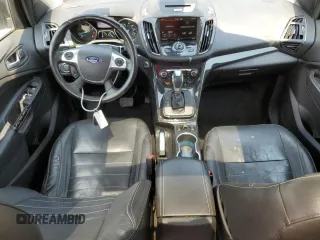 2015 Ford Escape Titanium with VIN 1FMCU0JX7FUA87129, listed as a Copart auction lot 61846965 with 160,044 mi miles and Salvage title. Bid and sale history available at DreamBid. Image 8.