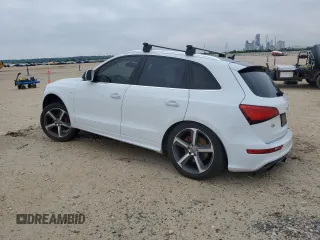 2015 Audi Q5 Premium Plus with VIN WA1DGAFP6FA090940, listed as a Copart auction lot 55791425 with 130,738 mi miles and Salvage title. Bid and sale history available at DreamBid. Image 2.