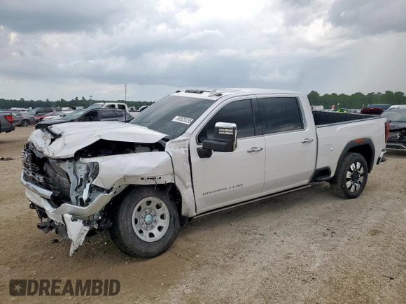 2024 GMC Sierra 2500HD Denali z VIN 1GT49REY3RF284860, wystawiony jako Copart lot #60520235 z przebiegiem Nie podano mil oraz Szkoda całkowita • Salvage title. Historia ofert i sprzedaży dostępna na DreamBid. Obrazek 1.