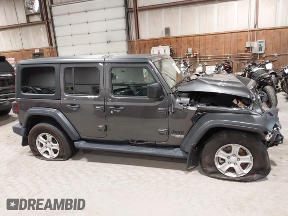 2021 Jeep Wrangler Unlimited Sport S с VIN 1C4HJXDN2MW701625, выставлен на аукционе IAAI как лот 42278169 с пробегом 11 229 миль миль и . История ставок и продаж доступна на DreamBid. Изображение 12.