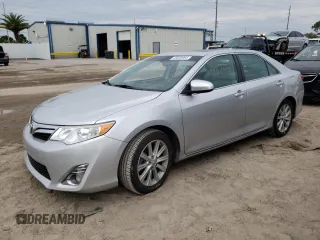 2012 Toyota Camry SE with VIN 4T1BK1FK9CU510986, listed as a Copart auction lot 43035964 with 46,715 mi miles and Salvage Title. Bid and sale history available at carsss.com. Image 1.