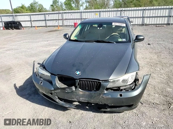 2011 BMW 3 Series 328i xDrive with VIN WBAPK5C56BA657263, listed as a Copart auction lot 55176965 with Not Provided miles and Salvage Title. Bid and sale history available at DreamBid. Image 13.