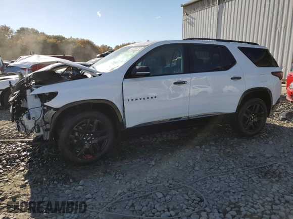 2020 Chevrolet Traverse Premier with VIN 1GNEVKKW1LJ211010, listed as a Copart auction lot 72736733 with 30,344 mi miles and Salvage title. Bid and sale history available at DreamBid. Image 1.