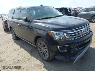 2019 Ford Expedition Limited with VIN 1FMJU1KT5KEA42669, listed as a IAAI auction lot 41649675 with 1 mi miles. Bid and sale history available at carsss.com. Image 1.