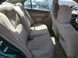 2001 Honda Civic LX with VIN 2HGES16501H606650, listed as a Copart auction lot 52537465 with 199,341 mi miles and Salvage Title. Bid and sale history available at carsss.com. Image 10.
