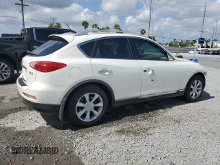 2008 Infiniti EX Journey with VIN JNKAJ09F28M352377, listed as a Copart auction lot 58261205 with 136,454 mi miles and Salvage title. Bid and sale history available at DreamBid. Image 3.