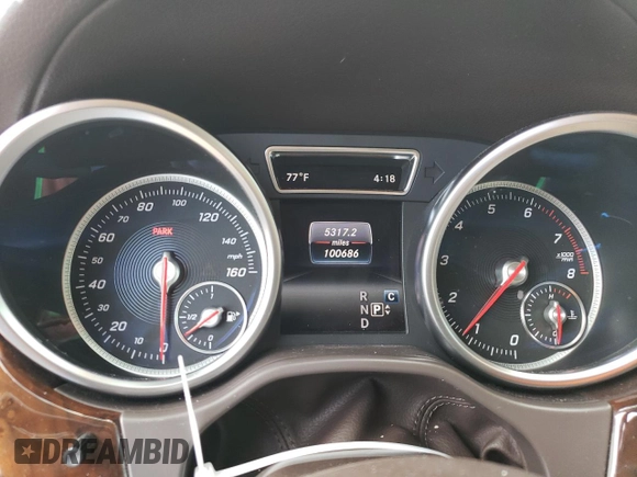 2019 Mercedes-Benz GLS 450 with VIN 4JGDF6EE8KB227169, listed as a Copart auction lot 53223824 with 100,686 mi miles and . Bid and sale history available at DreamBid. Image 9.