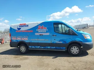 2015 Ford Transit Cargo Van with VIN 1FTNR1ZM4FKA78060, listed as a IAAI auction lot 42092332 with 203,564 mi miles. Bid and sale history available at carsss.com. Image 13.