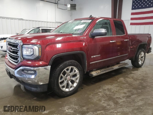 2017 GMC Sierra 1500 SLT z VIN 1GTV2NEC8HZ248178, wystawiony jako Copart lot #48468555 z przebiegiem 135 207 mil mil oraz Szkody całkowita. Historia ofert i sprzedaży dostępna na DreamBid. Obrazek 1.