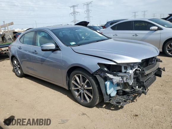2015 Acura TLX Technology with VIN 19UUB3F52FA007911, listed as a Copart auction lot 53908675 with 119,995 mi miles and Salvage title. Bid and sale history available at DreamBid. Image 4.